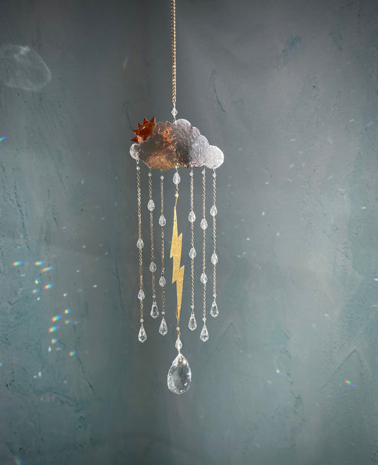 Storm Cloud Sun Catcher