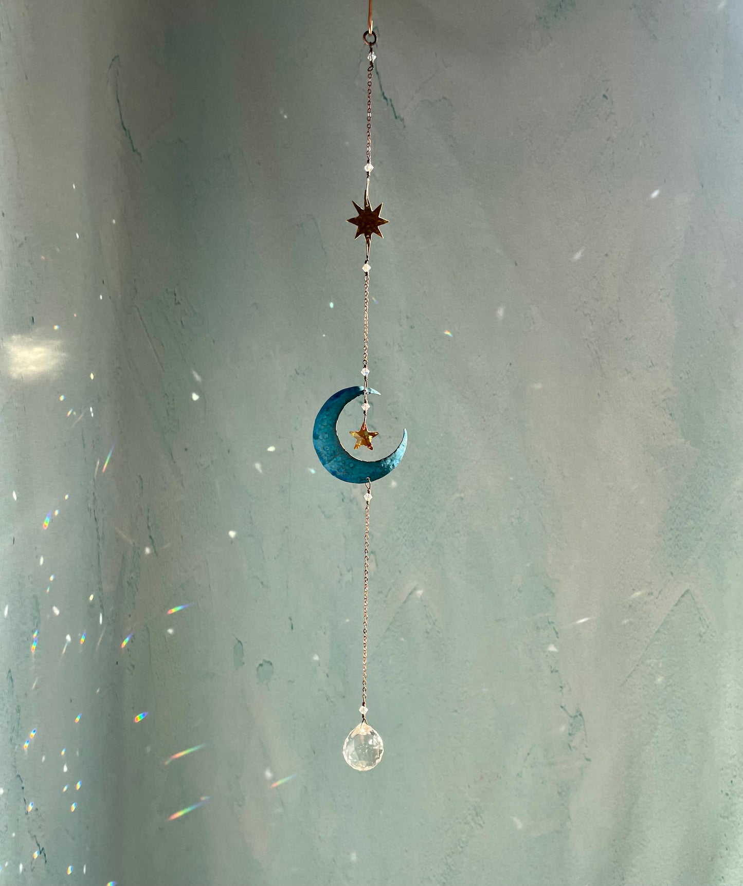 Moon and Stars Sun Catcher